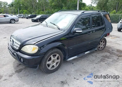 2004 Mercedes-Benz Ml 350 4Matic из США, поврежденный, VIN 4JGAB57E84A503851